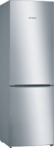 Серебристый холодильник Bosch KGV36NL1AR