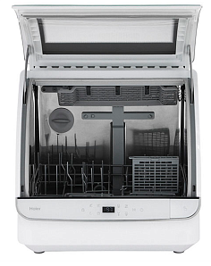 Компактная посудомоечная машина для дачи Haier DW2-STFWWRU фото 3 фото 3