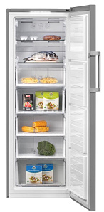 Серый холодильник Beko RFNK 290 E 23 S