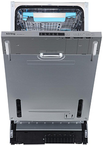 Компактная встраиваемая посудомоечная машина до 60 см Korting KDI 45460 SD