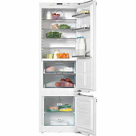 Встраиваемый двухкамерный холодильник Miele KF37673iD