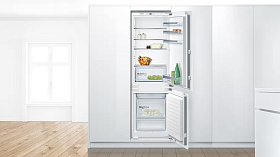 Двухкамерный холодильник глубиной 55 см с No Frost Bosch KIN86VF20R фото 2 фото 2