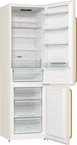 Двухкамерный холодильник цвета слоновой кости Gorenje NRK6202CLI фото 2 фото 2