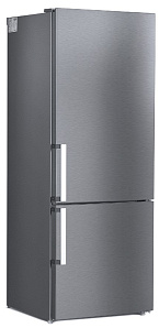 Холодильник 190 см высотой Hyundai CC4553F черная сталь фото 2 фото 2