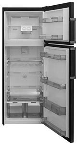 Недорогой чёрный холодильник Scandilux TMN 478 EZ D/X фото 2 фото 2