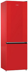 Холодильник бордового цвета Gorenje NRK 6192 CRD4