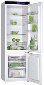 Двухкамерный холодильник с нижней морозильной камерой Graude IKG 180.1