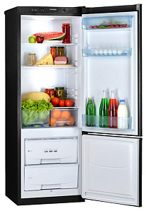 Чёрный двухкамерный холодильник Позис RK-102 графитовый