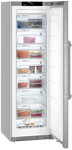 Серый холодильник Liebherr GNef 4335