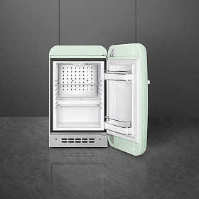 Узкий холодильник 40 см Smeg FAB5RPG5 фото 2 фото 2