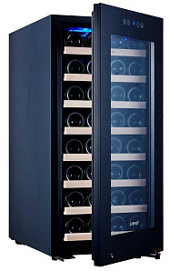 Отдельно стоящий винный шкаф LIBHOF GP-38 black фото 4 фото 4