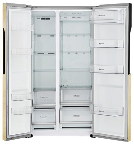Бежевый холодильник с No Frost LG GC-B247JEUV фото 2 фото 2
