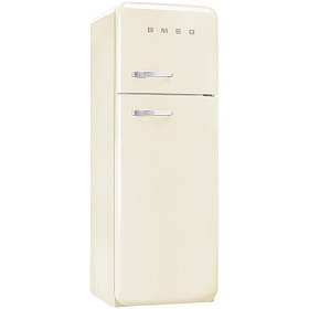 Бежевый холодильник Smeg FAB30RP1