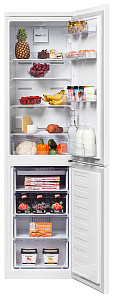 Двухкамерный холодильник с нижней морозильной камерой Beko RCNK 335 K 00 W