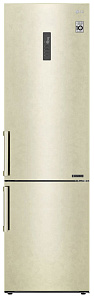 Двухкамерный бежевый холодильник LG GA-B 509 BEGL бежевый