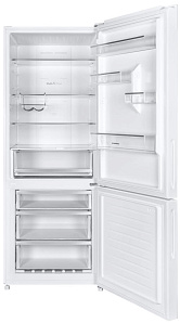 Двухкамерный холодильник с нижней морозильной камерой Maunfeld MFF1857NFW фото 2 фото 2