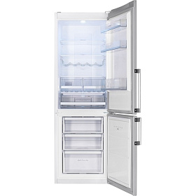 Серебристый холодильник Vestfrost VF 3663 H