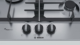 Серая газовая варочная панель Bosch PCC6A5B90 фото 2 фото 2