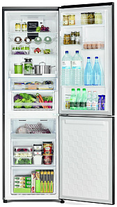 Холодильник темных цветов Hitachi R-BG 410 PU6X GBK фото 3 фото 3