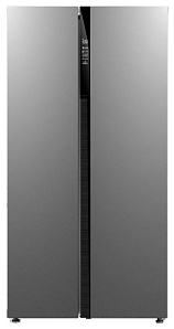 Серый холодильник Midea MRS 518 WFNX