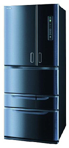 Чёрный холодильник Toshiba GR-D62FR фото 4 фото 4