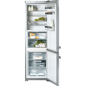 Белый холодильник 2 метра Miele KFN 14927 SD ed