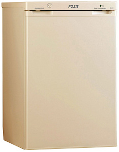 Маленький холодильник для офиса с морозильной камерой Позис RS-411 бежевый