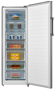 Серебристый холодильник Midea MDRU333FZF02 фото 2 фото 2