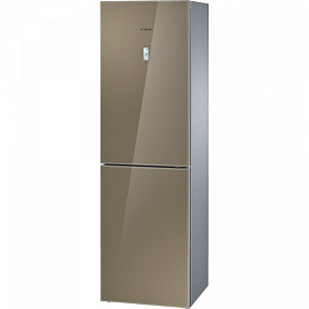 Светло коричневый холодильник Bosch KGN 39SQ10R (серия Кристалл)