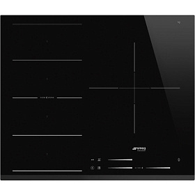 Черная индукционная варочная панель Smeg SI1F7635B