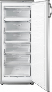 Маленький серебристый холодильник ATLANT М 7184-080 фото 3 фото 3