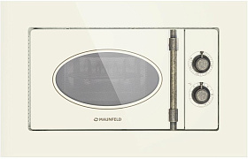 Встраиваемая бежевая микроволновая печь Maunfeld JBMO.20.5GRIB