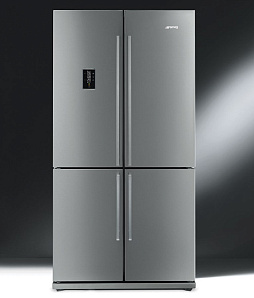 Холодильник с большой морозильной камерой на 5 ящиков Smeg FQ60XPE фото 4 фото 4
