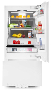 Встраиваемый двухкамерный холодильник Maunfeld MBF212NFW1