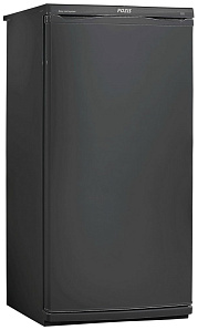 Чёрный маленький холодильник Позис СВИЯГА 404-1 графитовый