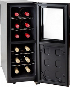 Термоэлектрический винный шкаф Cavanova CV 012-2T фото 2 фото 2