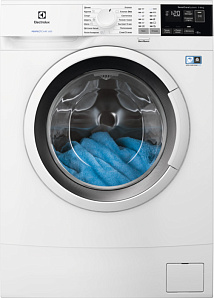 Узкая стиральная машина до 40 см глубиной Electrolux EW6S4R06W