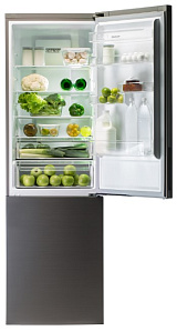 Серебристый холодильник Sharp SJB350ESIX фото 2 фото 2