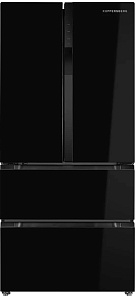 Большой чёрный холодильник Kuppersberg RFFI 184 BG