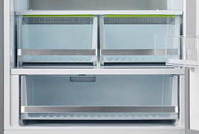 Холодильник  с морозильной камерой Korting KNFC 71887 X фото 3 фото 3
