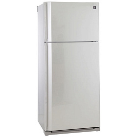 Широкий двухкамерный холодильник Sharp SJ SC59PV SL