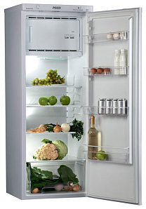 Невысокий двухкамерный холодильник Позис RS-416 серебристый