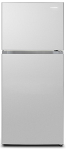Холодильник с верхней морозильной камерой No frost Hyundai CT5045FIX нерж сталь
