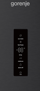 Холодильник Горенье черного цвета Gorenje FN619FPB фото 3 фото 3