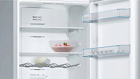 Серебристый холодильник Bosch KGN36VLED фото 4 фото 4