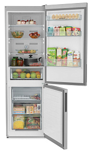 Двухкамерный холодильник Scandilux CNF341Y00 S фото 2 фото 2