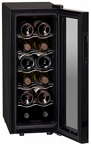 Узкий винный шкаф Dunavox DAT-12.33C