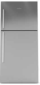 Холодильник цвета нержавеющая сталь Hyundai CT6045FIX нержавеющая сталь