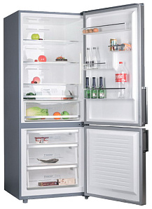 Двухкамерный серый холодильник Kenwood KBM-1850 NFDX