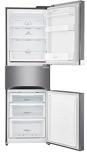 Серебристый холодильник LG GC-B303SMHV фото 2 фото 2